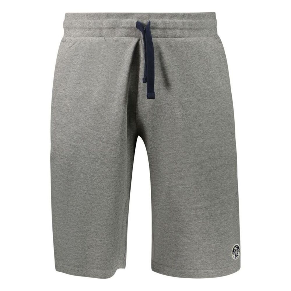 North Sails Cotton Sweatpant with Elastic Waistband and Side Pockets Men Gray